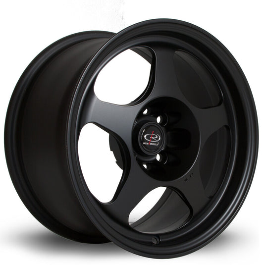 Cerchio Rota Slipstream 8x15 4x108 ET25 - Nero opaco