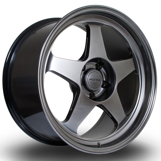 Cerchio Rota Slipstream 9,5x18 5x100 ET38 - Hyper Black