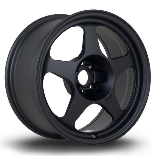 Cerchio Rota Slipstream 8x16 4x95.25 ET12 - Nero opaco