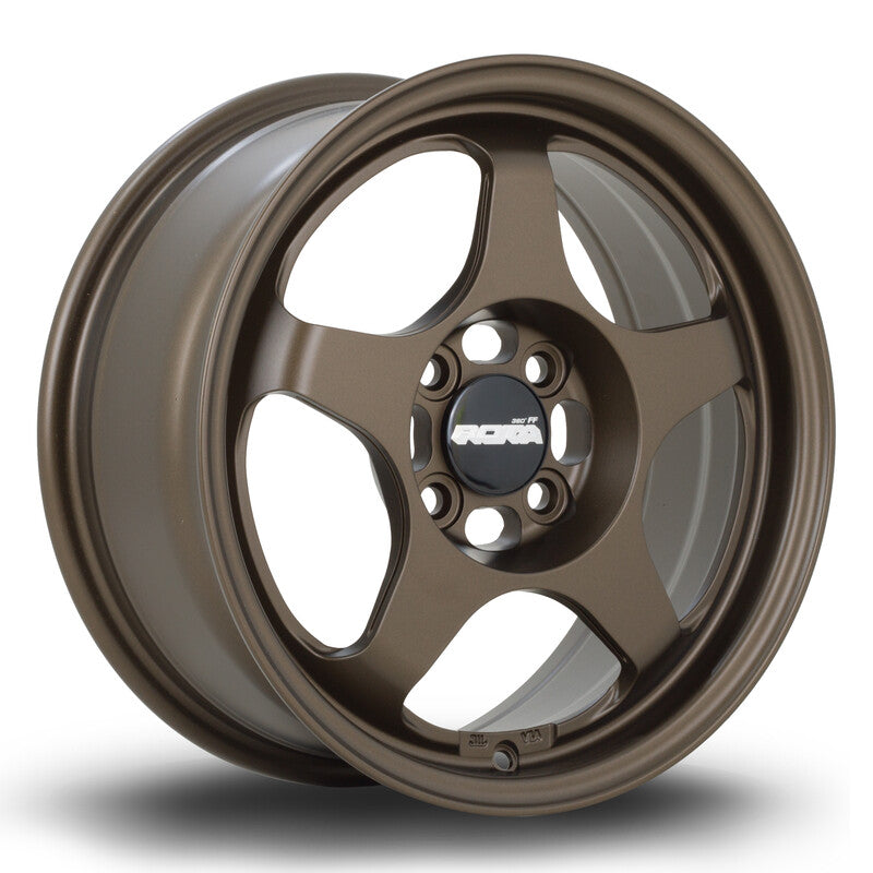 Cerchio Rota Slipstream 6,5x15 4x100 ET35 - Bronzo opaco