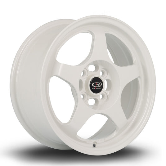 Cerchio Rota Slipstream 6,5x15 4x100 ET35 - Bianco