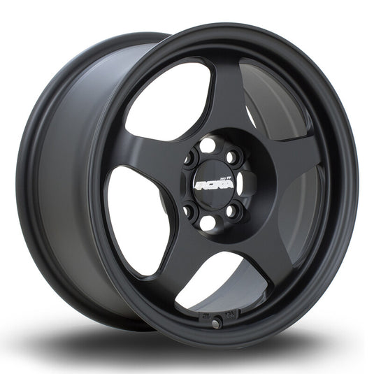 Cerchio Rota Slipstream 7x15 5x114.3 ET40 - Nero opaco