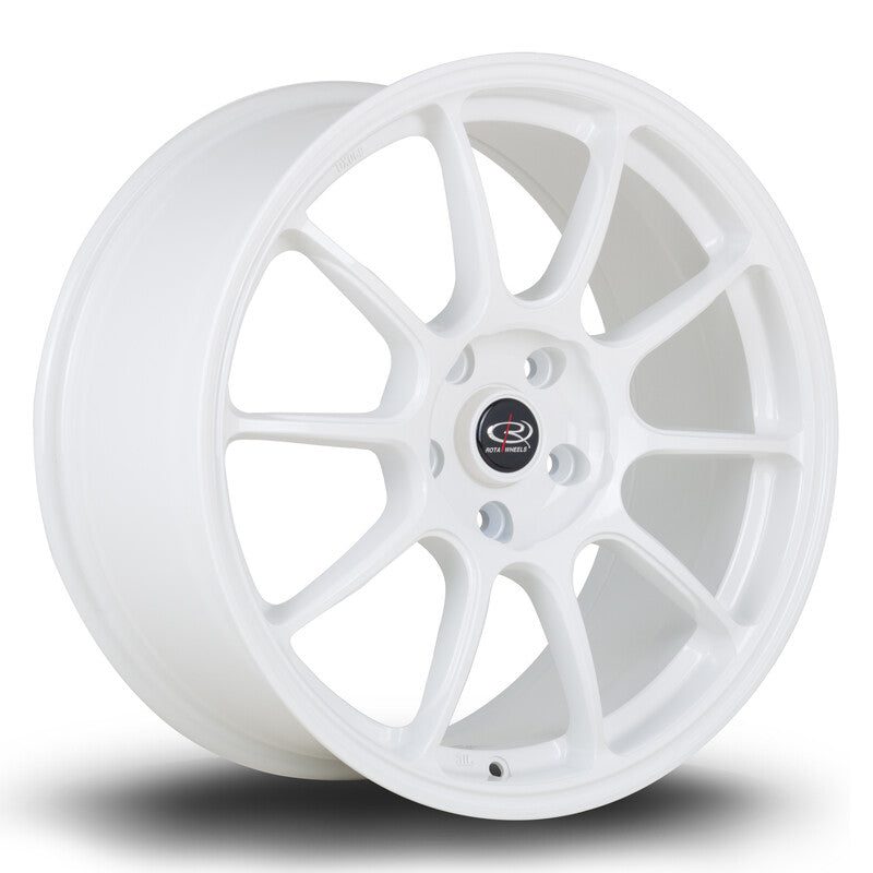 Cerchio Rota SS10 8,5x18 5x114.3 ET44 - Bianco