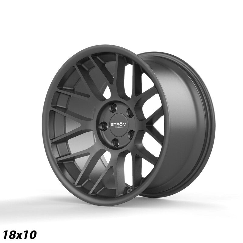 Cerchio Ström STR2 10x18 5x120 ET20 - Gunmetal satinato
