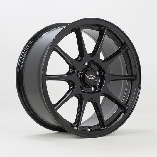 Cerchio Rota Strike 8x17 5x114.3 ET42 - Nero lucido