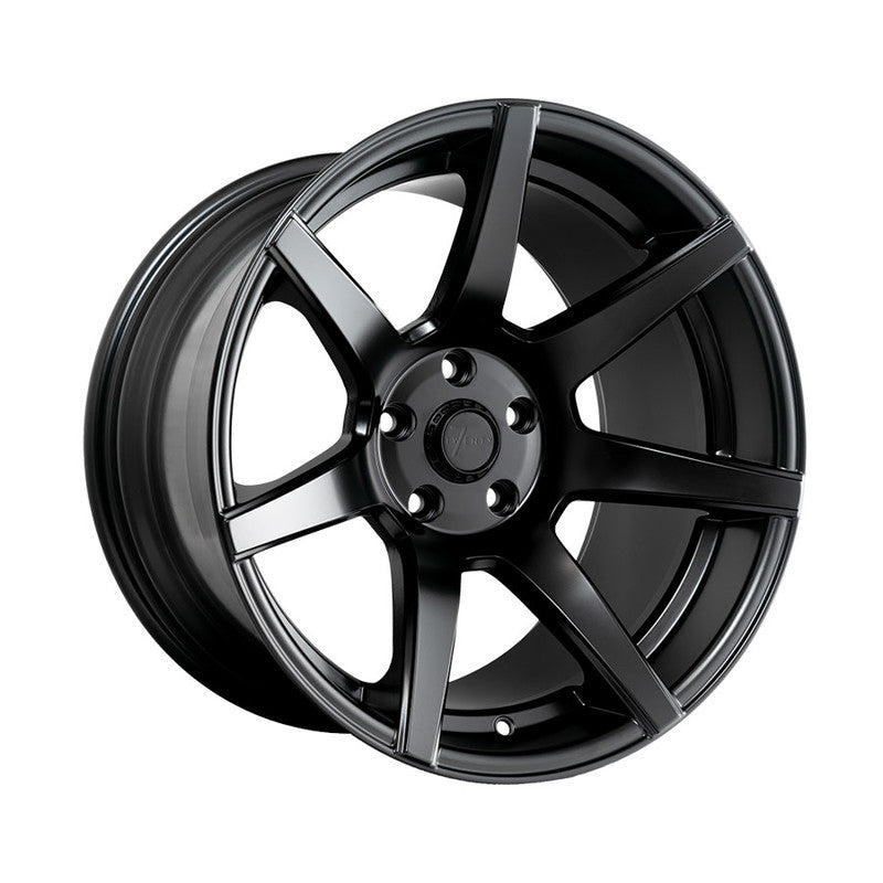 Cerchio 7Twenty Style55 10,5x18 5x114.3 ET5 - Nero satinato