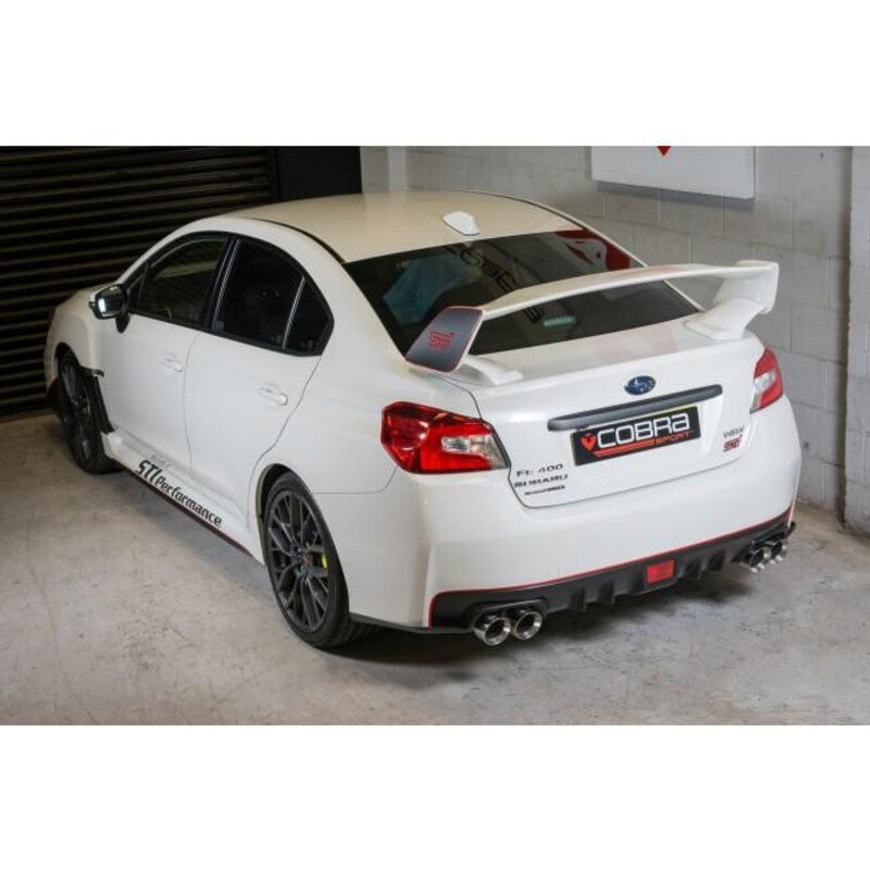 Linea di Scarico Completa "Turboback" Cobra per Subaru Impreza GP / GJ WRX STI 2.5L (14-19)