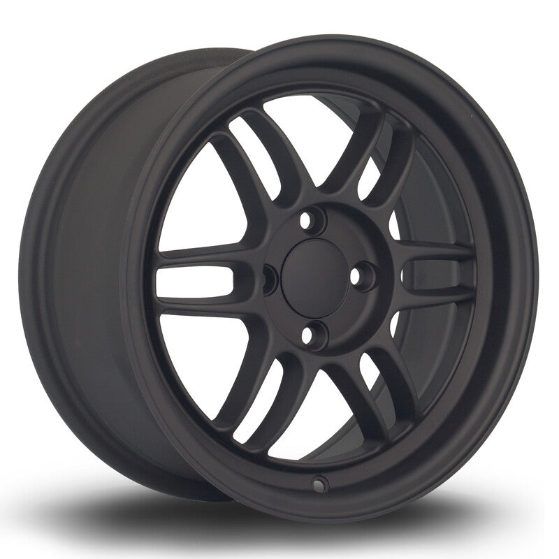 Carica immagine in Galleria Viewer, Cerchio Rota TFS3 7x15 4x100 ET38 - Nero opaco
