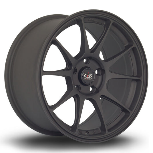 Cerchio Rota Titan 9x17 5x114.3 ET42 - Nero opaco