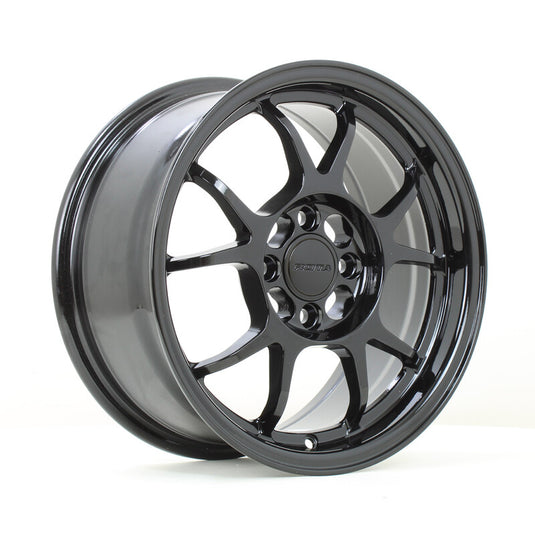 Cerchio Rota TK 7x15 4x100 ET40 - Nero lucido