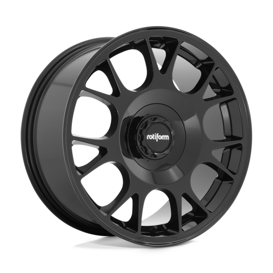 Cerchio Rotiform TUF-R 8,5x18 5x112/5x114.3 ET45 - Nero lucido
