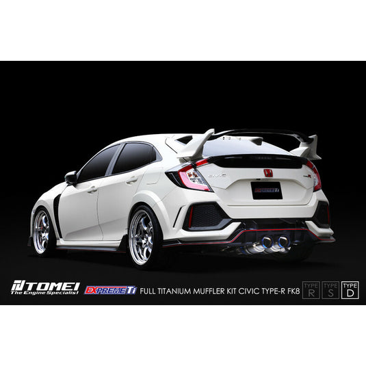 Linea di Scarico Tomei Expreme Ti Type-D per Honda Civic Type R FK8