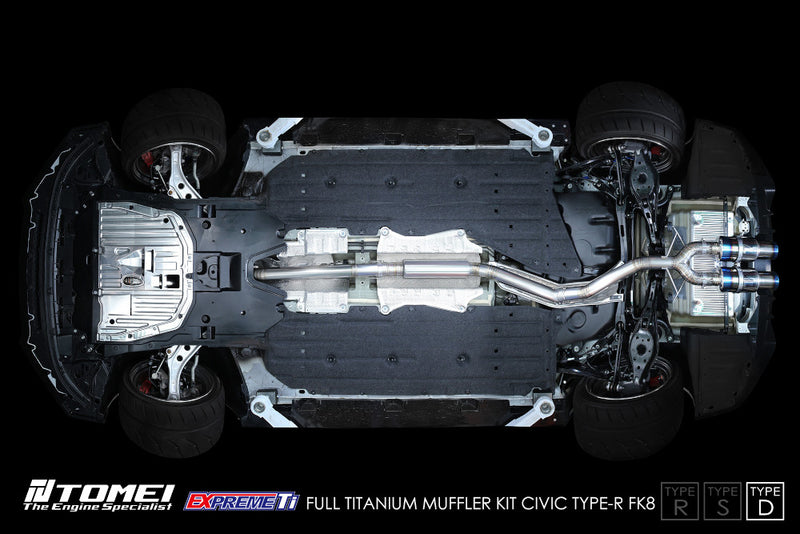 Carica immagine in Galleria Viewer, Linea di Scarico Tomei Expreme Ti Type-D per Honda Civic Type R FK8
