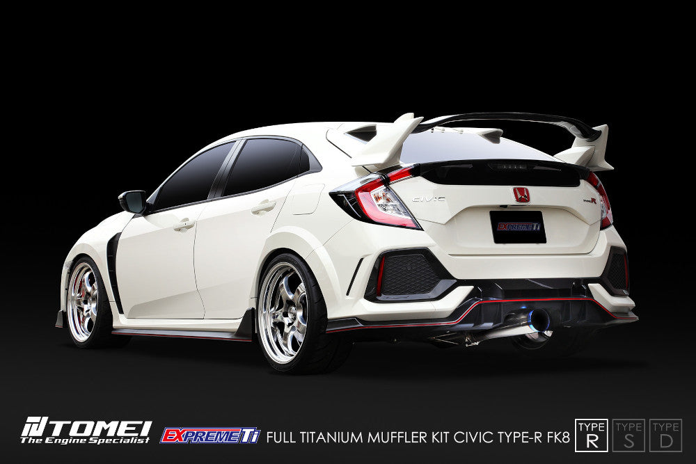 Linea di Scarico Tomei Expreme Ti Type-R per Honda Civic Type R FK8