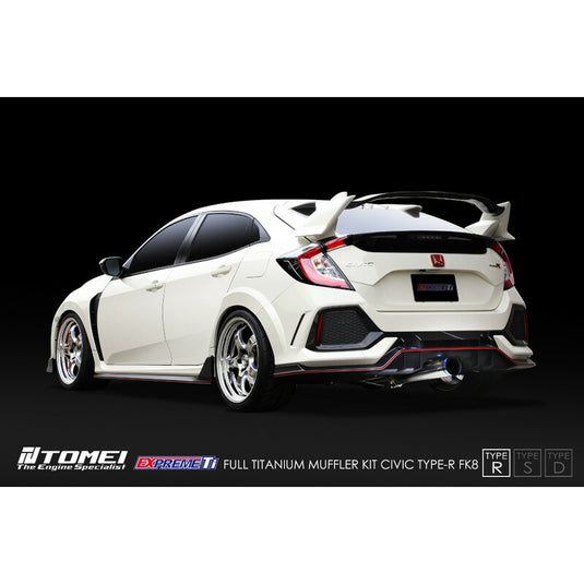 Linea di Scarico Tomei Expreme Ti Type-R per Honda Civic Type R FK8