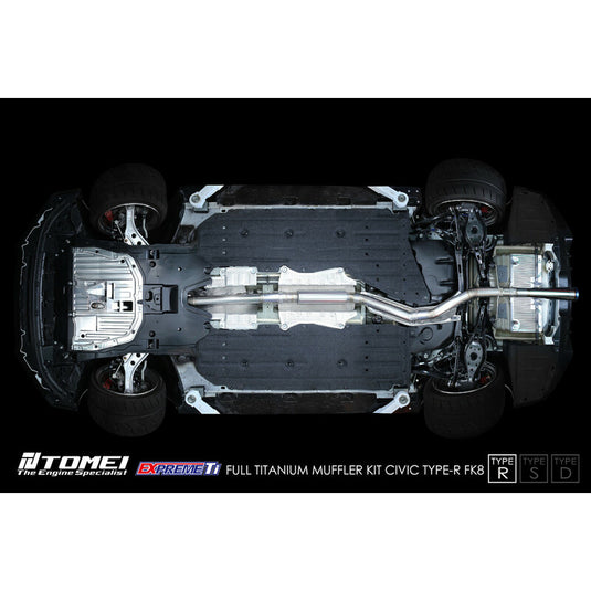 Linea di Scarico Tomei Expreme Ti Type-R per Honda Civic Type R FK8