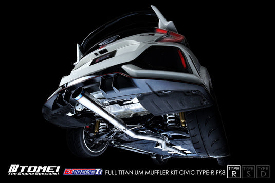Linea di Scarico Tomei Expreme Ti Type-R per Honda Civic Type R FK8