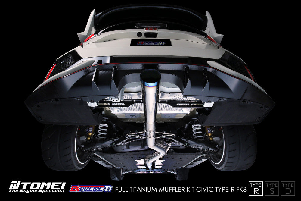 Linea di Scarico Tomei Expreme Ti Type-R per Honda Civic Type R FK8