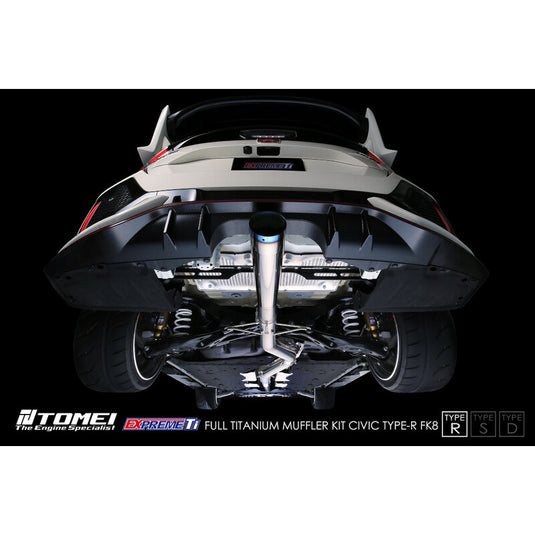 Linea di Scarico Tomei Expreme Ti Type-R per Honda Civic Type R FK8