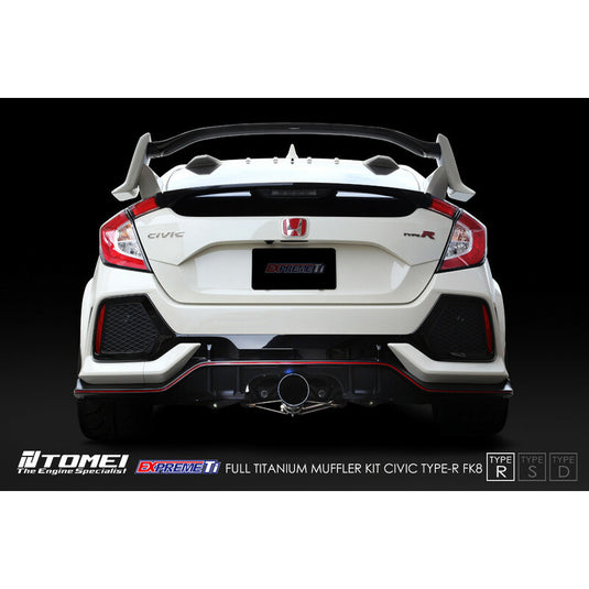 Linea di Scarico Tomei Expreme Ti Type-R per Honda Civic Type R FK8