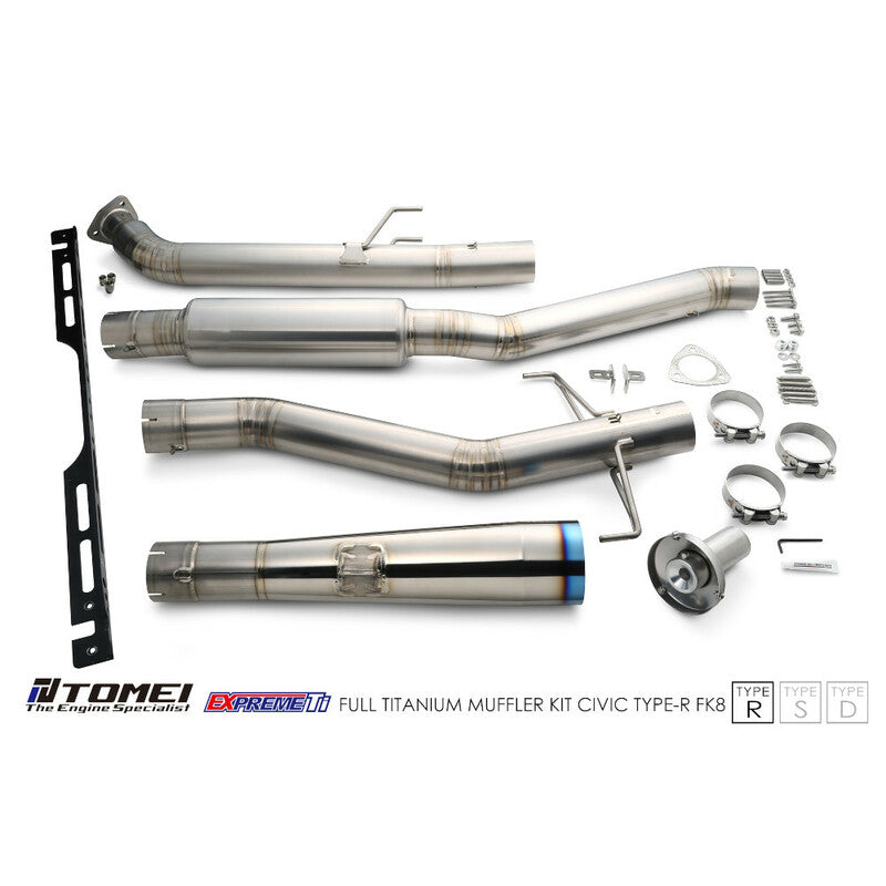 Carica immagine in Galleria Viewer, Linea di Scarico Tomei Expreme Ti Type-R per Honda Civic Type R FK8
