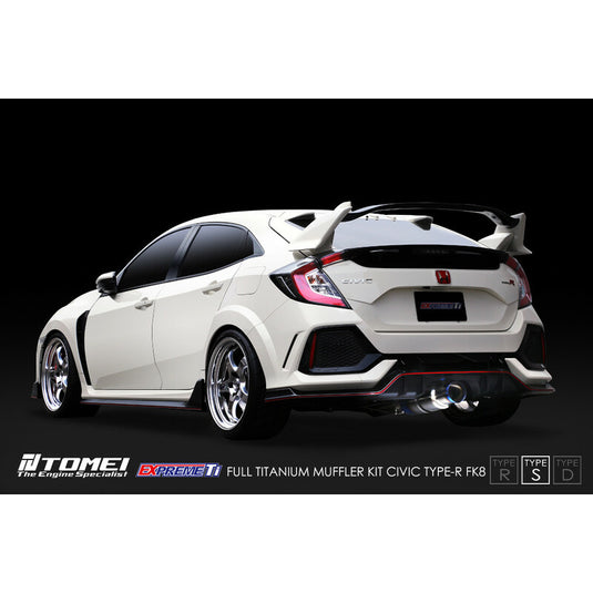 Linea di Scarico Tomei Expreme Ti Type-S per Honda Civic Type R FK8