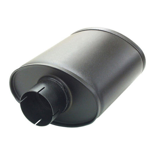Silenziatore di Scarico Simons Ovale Turbotight in Acciaio