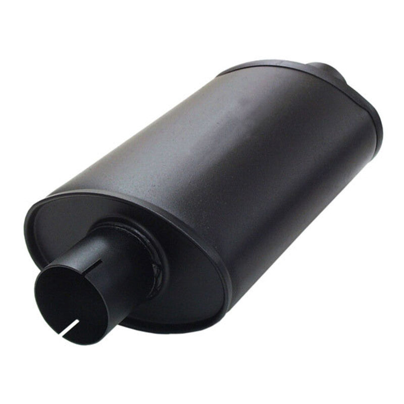 Silenziatore di Scarico Simons Ovale Super in Acciaio
