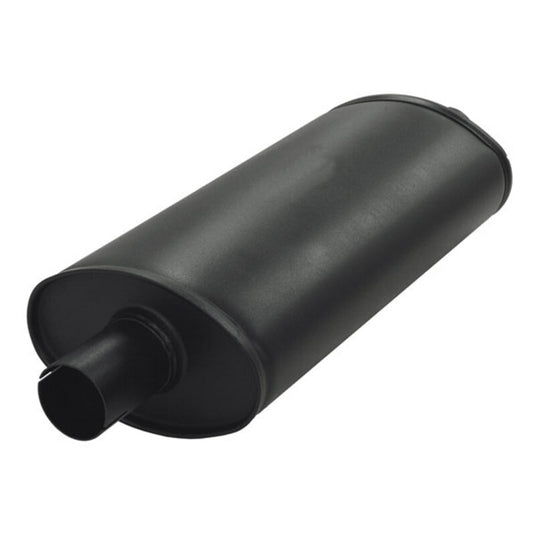Silenziatore di Scarico Simons Ovale Big in Acciaio