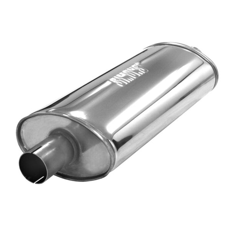Silenziatore di Scarico Simons Ovale Big in Inox