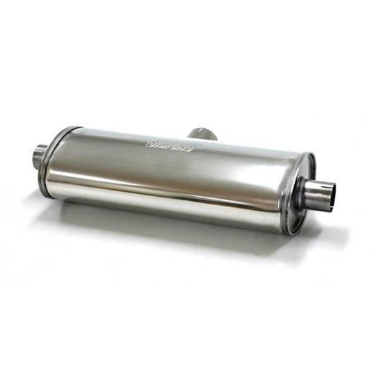 Silenziatore di Scarico Simons Ovale Duplex in Inox
