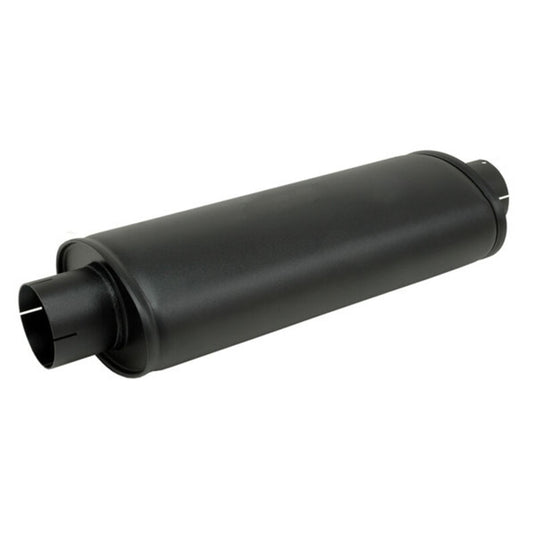 Silenziatore di Scarico Simons Ovale Grand in Acciaio