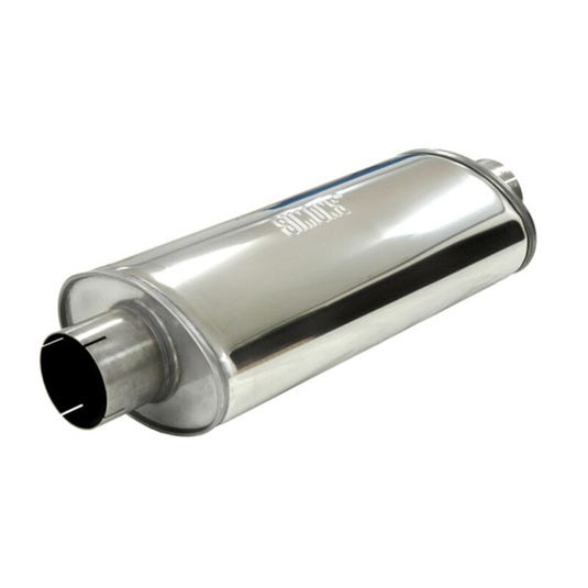 Silenziatore di Scarico Simons Ovale Grand in Inox