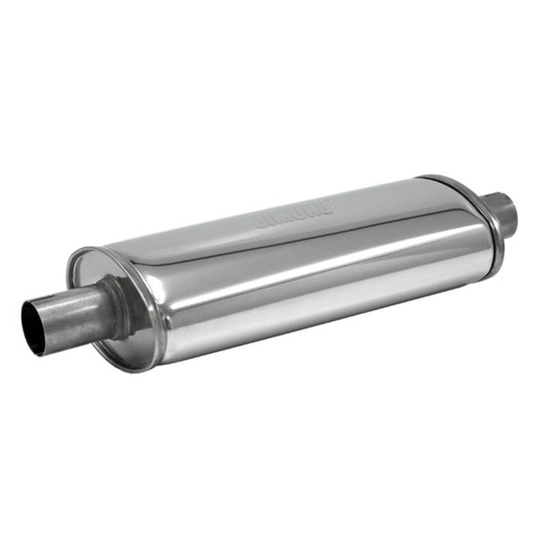 Silenziatore di Scarico Simons Ovale Medium in Inox