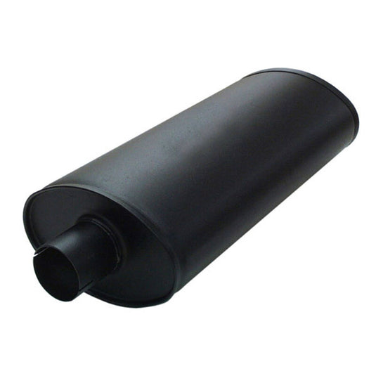 Silenziatore di Scarico Simons Ovale Heavy in Acciaio