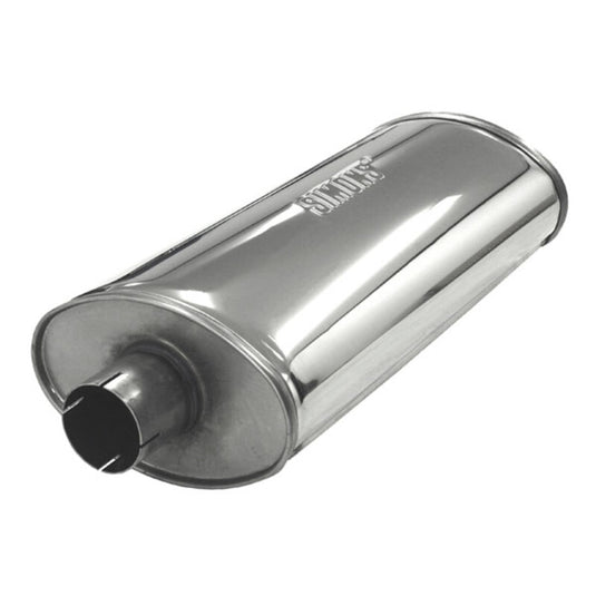Silenziatore di Scarico Simons Ovale Heavy in Inox