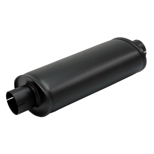 Silenziatore di Scarico Simons Ovale Turboplus in Acciaio