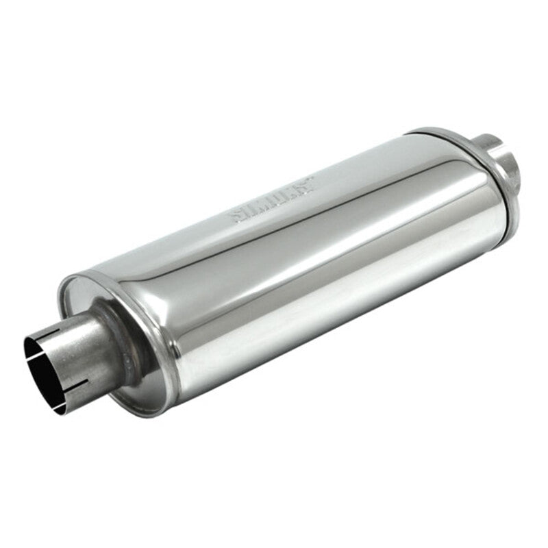 Silenziatore di Scarico Simons Ovale Turboplus in Inox