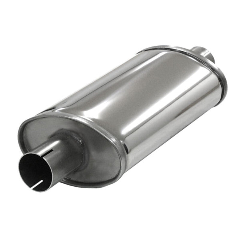 Silenziatore di Scarico Simons Ovale Small in Inox