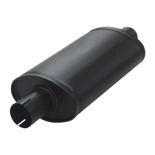 Silenziatore di Scarico Simons Ovale Small in Acciaio