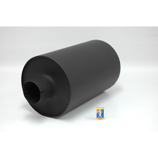 Silenziatore di Scarico Simons Rotondo Turbo in Acciaio Ø300