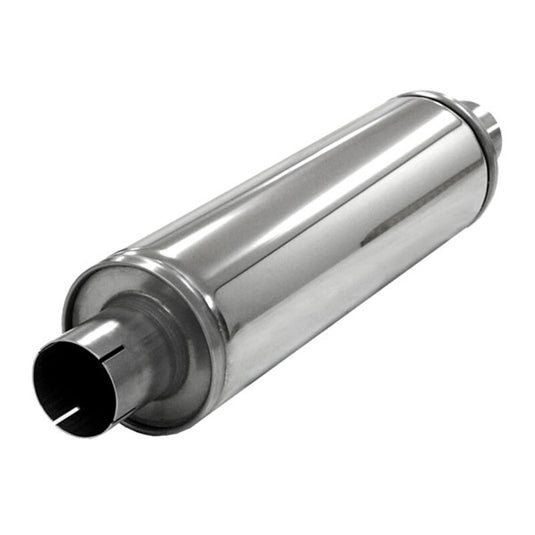 Silenziatore di Scarico Simons Rotondo Slim in Inox