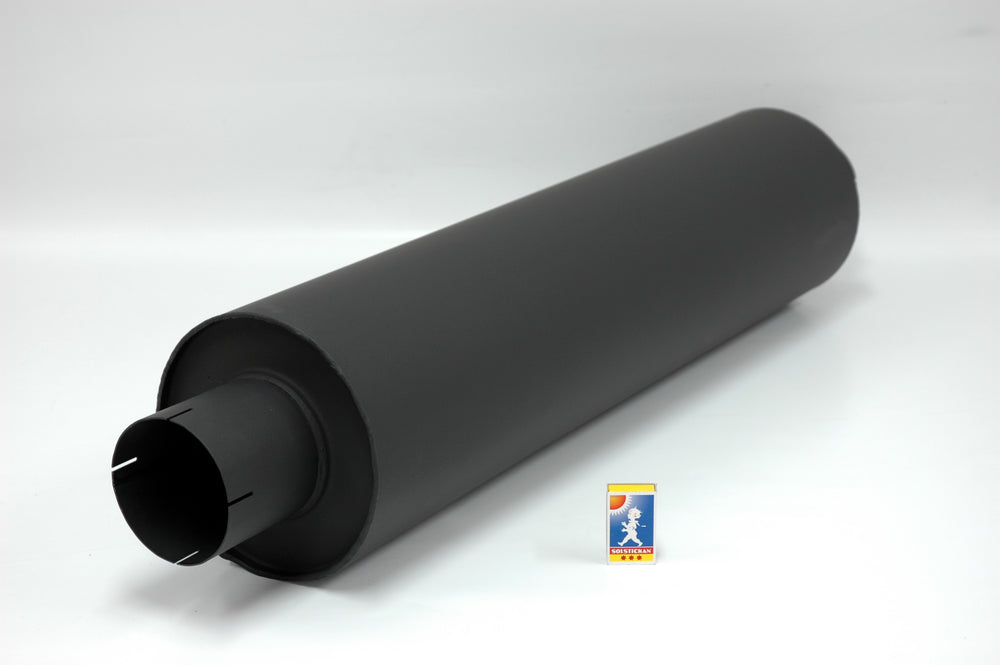 Silenziatore di Scarico Simons Rotondo Turbo in Acciaio Ø200