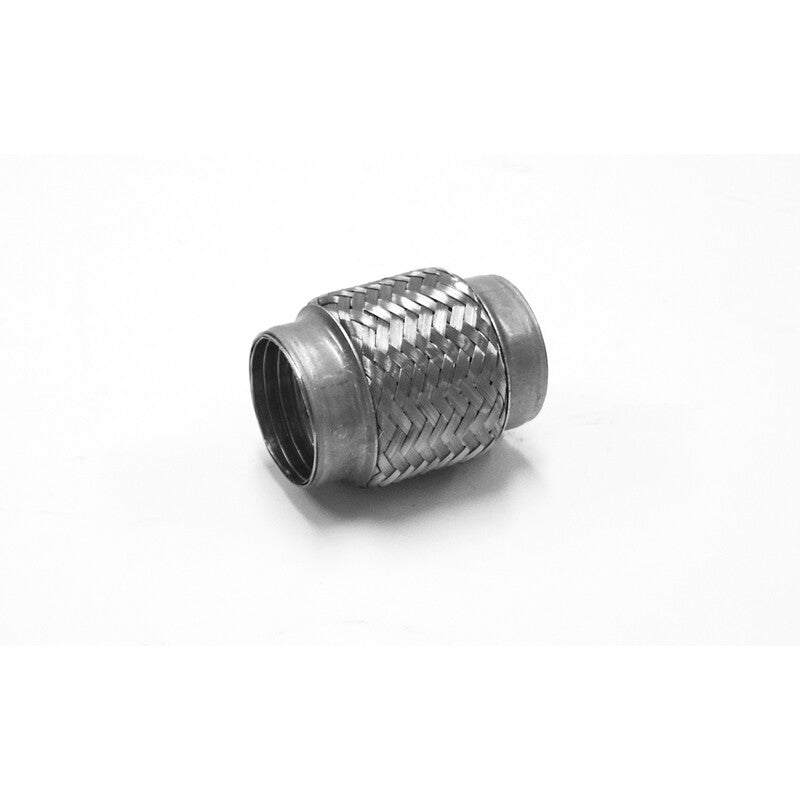 Flessibili di Scarico in Inox (Raccordi Acciaio) - Lungh. 100 mm (Treccia)
