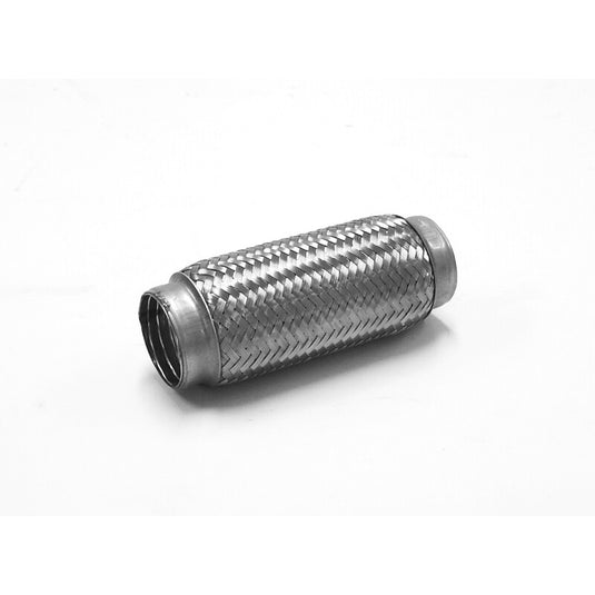Flessibili di Scarico in Inox (Raccordi Acciaio) - Lungh. 200 mm (Treccia)