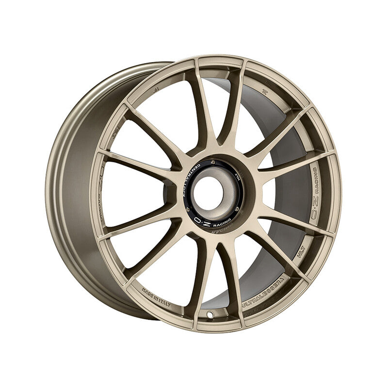 Cerchio OZ Racing Ultraleggera HLT 12x20 monodado (centerlock) ET56 - Oro bianco