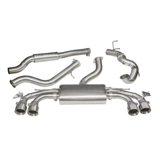 Linea di Scarico Completa "Turboback" Cobra per Audi TTS 8S 2.0L TFSI (2014+)
