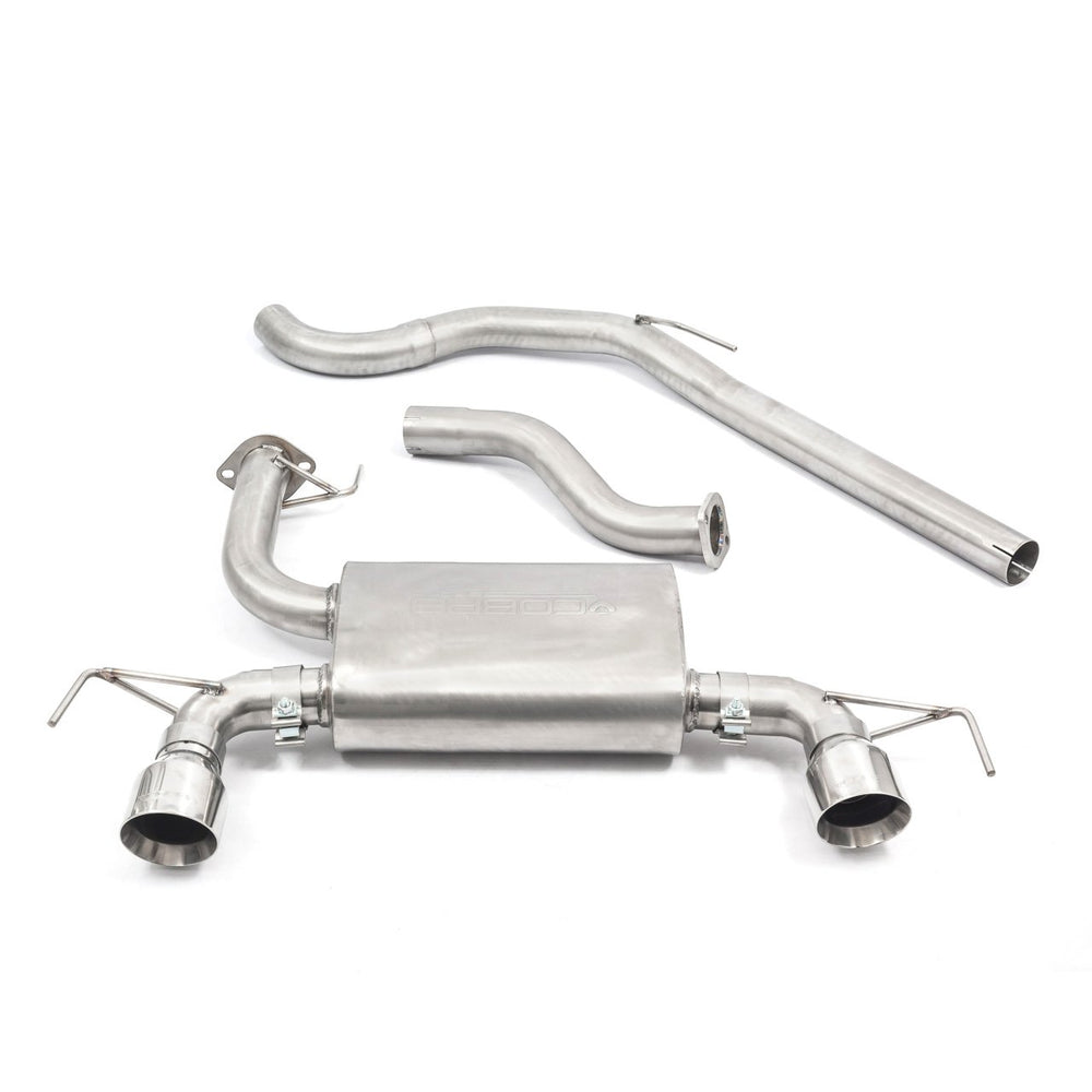 Linea di Scarico "Catback" Cobra per Opel Corsa D Nürburgring (10-14)