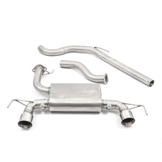 Linea di Scarico "Catback" Cobra per Opel Corsa D Nürburgring (10-14)