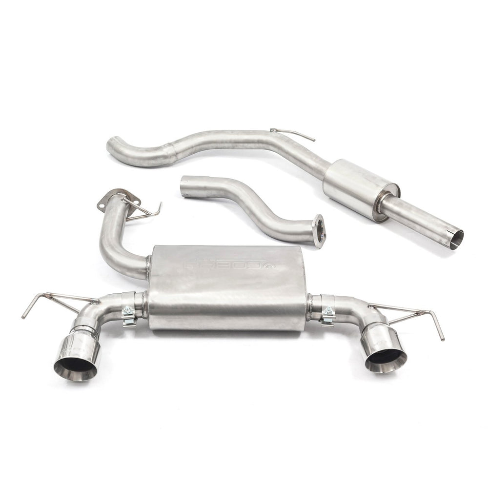 Linea di Scarico "Catback" Cobra per Opel Corsa D Nürburgring (10-14)